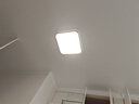雷士（NVC）吸顶灯全光谱护眼客厅灯简约卧室灯智能套餐LED照明灯具普瑞白雪S 36W 12㎡内适用 2382lm 普瑞分段方灯 实拍图