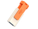 爱国者（aigo）128GB USB3.2 U盘 U332 背夹式 伸缩优盘 年轻双色好搭配 活力橙 实拍图