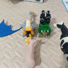 哲高积木拼装恐龙合体机甲霸王龙三角龙翼龙拼插玩具儿童男孩生日礼物 翼龙【拍六款可合体】 实拍图