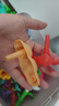 弥鹿（MiDeer）玩具diy大颗粒玩具齿轮收纳盒旋转花园拼插积木101pcs家居装饰 实拍图