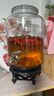 拜杰泡酒玻璃瓶带龙头泡酒容器密封泡酒罐自酿葡萄杨梅酒药酒罐酒坛子 20斤 不锈钢龙头+底座 实拍图