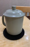 汝道汝窑办公杯汝瓷茶杯老板杯茶杯带盖泡茶杯个人杯茶道礼品陶瓷水杯 汝窑君子杯400ML 实拍图