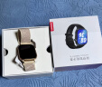 联想（Lenovo）智能手表Watch Fit 国家补贴轻薄大屏减脂血氧检测蓝牙通话穿戴男女运动手表 曜石金 母亲节礼物 实拍图