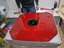 长虹（ChangHong） 电暖桌正方形烤火桌电炉家用电热取暖桌电烤桌电暖炉烤火桌子家用冬季多功能取暖烤火炉取暖器 璀璨红80*80 【电陶炉+钢化玻璃+变频省电】 实拍图