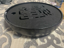 苏氏陶瓷（SUSHI CERAMICS）办公家居简易茶盘高山流水陶瓷茶盘 直径25.5cm 实拍图