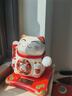 赟娅太阳能招财猫迷你车载小摆件自动摇手家居办公新年礼物 高11cm八方来财【太阳能】 实拍图