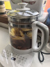 康佳（KONKA）养生壶 煮茶器 煎药壶 玻璃保温开水烧水壶电热水壶 迷你玻璃煮茶壶 1.8L KHK-18V12 实拍图