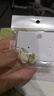 Trendollas925银韩国贝母耳钉高级感轻奢法式耳环气质小众设计 山茶花耳环 实拍图