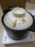 美厨（maxcook）陶瓷煲砂锅 汤锅炖锅养生煲 手工彩釉耐干烧4.5L MCTC1488 实拍图
