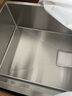 悍高（HIGOLD） 厨房水槽304不锈钢手工大单槽家用台下洗菜盆拉丝家用洗碗槽水池 60*43侧孔升级款-不配龙头 实拍图