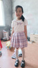 戴维贝拉（DAVE＆BELLA）女童JK裙子套装儿童洋气夏装中大童学院风两件套 实拍图