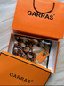 GARRAS【礼盒装】丝巾女士桑蚕丝100%真丝搭配防晒小方巾送女友长辈妈妈 520送女朋友礼物 53*53cm 实拍图