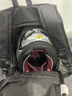 回力摩托车头盔包全盔骑士包大容量防水摩旅装备女双肩机车骑行背包男 黑色【可放99%全盔】 实拍图