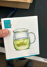 忆壶茶（YIHUTEA） 茶杯玻璃杯茶水分离泡茶杯 带过滤花茶杯 家用耐热装开水杯子 【破损补发】蘑菇杯400ML 实拍图