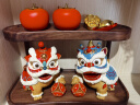 铜师傅《狮舞吉祥》客厅 桌面 铜狮子摆件 家居装饰工艺品 晒单实拍图