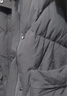 雪中飞新款百搭经典立体大口袋按扣袖口女士中长款连帽羽绒服女 黑色|8056 S 160/84A 实拍图