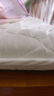 富安娜家纺床垫 全棉面料抑菌保护床垫厚垫 学生宿舍防滑白 120*200cm 实拍图
