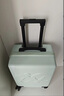 歌力思（ELLASSAY）行李箱20寸轻便大容量耐用结实拉杆箱男女密码箱静音万向轮登机箱 薄荷绿 20寸【可登机】 20英寸 实拍图