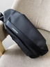 卡丹路单肩斜挎包男2025新款包包男款胸包骑行多功能运动休闲机能小背包 黑色 实拍图