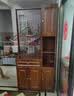 艺居佳品【包安装】实木新中式屏风隔断玄关柜客厅入户柜祥云置物架鞋柜 青云直上双门抽屉高200*60cm 实拍图