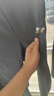 361度束脚运动裤男冬季加绒舒适针织长裤修身卫裤 【男】静谧灰 L 实拍图