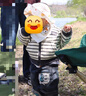 邦帛世儿童防晒帽夏季外出空顶太阳帽男孩女宝宝大帽檐遮阳帽 可爱狮子 米黄色 实拍图