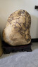 琴书侣带槽奇石头底座鹅卵石底座黄河石底座风凌石草画石国画石底座实木 带槽底座 长30宽15高10cm 实拍图