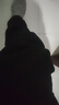 回力（Warrior）休闲裤男冬季加绒直筒阔腿裤子男运动卫裤男保暖长裤男裤 黑色XL 实拍图