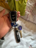 S.CHUANG适用于凯迪拉克ct5钥匙套xt5汽车xt4/xt6/ct6/xts/ct4壳ATSL壳扣 A款4键【炫酷黑】配车标皮绳 实拍图