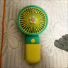 电风扇多图案手持电风扇 可手持可放置桌面手机支架 马卡龙配色可充电便携式小风扇夏季多巴胺配色 小花风扇【颜色随机】 实拍图