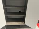 佳家林实木鞋柜家用简易多层收纳柜客厅门口阳台防尘储物鞋柜 【实木生态板】灰色80*32*100 实惠【自行安装】 实拍图