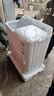 海尔（Haier）洗衣机半自动双缸双桶筒脱水机甩干机大容量家用双动力双杠波轮 【100 628S】10KG操作简易+强力去污 实拍图