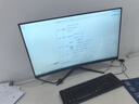指天下 显示器27英寸电竞显示器电脑显示屏便携家用办公监控外接扩展屏游戏显示器 (32英寸-4K60HZ-曲屏）舒适办公 实拍图
