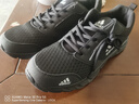 品牌断码25春季新款男鞋防滑软底跑步鞋轻便运动鞋旅游鞋休闲鞋 AD5566全黑 43 实拍图