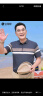 宝财羊父亲节礼物爸爸夏装冰丝短袖t恤男凉感polo半袖衫中老年人上衣服 实拍图
