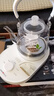 金灶（KAMJOVE）提梁式电茶壶煮茶器 玻璃电热水壶养生壶保温一体煮水壶0.8L烧水壶A-66白色 实拍图