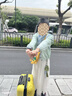 asics亚瑟士童装25年夏新款男女UPF50+冰蝉翼梭织透气防晒服 3000黄色 150 实拍图