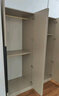 惠寻京东自有品牌【包安装】衣柜家用卧室储物收纳实木生态板大衣橱柜 160*200*60主柜 【四门】加厚背板 实拍图