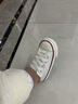 匡威（Converse）童鞋低帮儿童帆布鞋经典款1970S男婴童鞋新款女宝宝魔术贴布鞋 白色 22 【建议脚长13cm】 实拍图