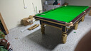 都格台球桌标准型钢库家用斯诺克商用成人球桌子中式黑八室内 9尺 银腿-【鼎配】-1.2钢库 实拍图