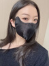 初医生（CHUYISHENG）运动骑行成人防晒口罩男女士户外装备登山跑步透气防紫外线面罩黑 实拍图