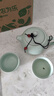 妙奕嘉便携旅行茶具套装功夫茶具茶杯茶壶一壶二杯伴手礼年会礼品礼物 雾青茶具礼盒【一壶二杯】 实拍图
