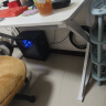 雅美乐电脑桌台式加粗加厚书桌学习桌办公家用简易电竞游戏桌白色120*60 实拍图