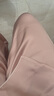 金三塔真丝睡衣女100%桑蚕丝外穿凉感养肤两件套装睡裤居家服父亲节礼物 [新色]19姆米桃盈粉 2XL 实拍图