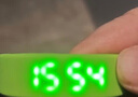 时刻美智能手环学生手表震动闹钟跑步健身计时运动电子表节日送礼绿色 实拍图