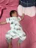 孩之伴（baby friend）婴儿睡袋前4后2竹棉纱布宝宝连体睡衣夏季薄款儿童防踢被 80码 实拍图