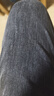 真维斯（Jeanswest）牛仔裤男修身直筒夏季薄款新款潮流柔软棉弹舒适休闲男士长裤子男 619烟灰 32 码(2尺5) 实拍图