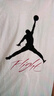 Jordan AJ 男短袖T恤JUMPMAN FLIGHT HBR TEE短袖AO0665-100白M 实拍图