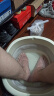 Creative art泡脚桶足浴盆洗脚盆按摩折叠盆大号家母亲节礼物实用520送女朋友 实拍图