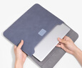 Yoves适用华为matebook x pro保护套微绒典藏版电脑包鸿蒙笔记本内胆包 黯蓝色（升级五件套） Matebook Pro/X Pro 14.2英寸 实拍图